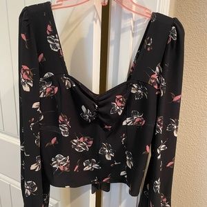 WAYF floral long sleeve